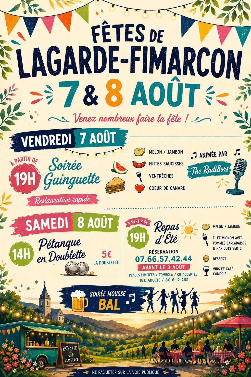 Lagarde Fimarcon en fête_Lagarde