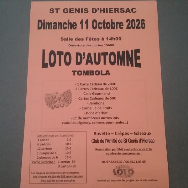Loto d'automne