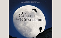 Projection en plein air du film "Un caillou dans la chaussure" en présence de V…