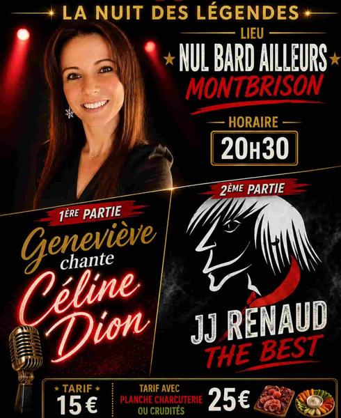 Une nuit de légendes - hommage à Céline Dion et Renaud_Montbrison
