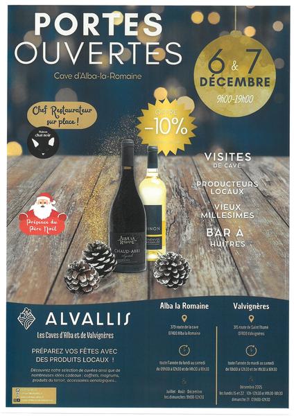 Portes ouvertes au Caveau des vignerons_Alba-la-Romaine