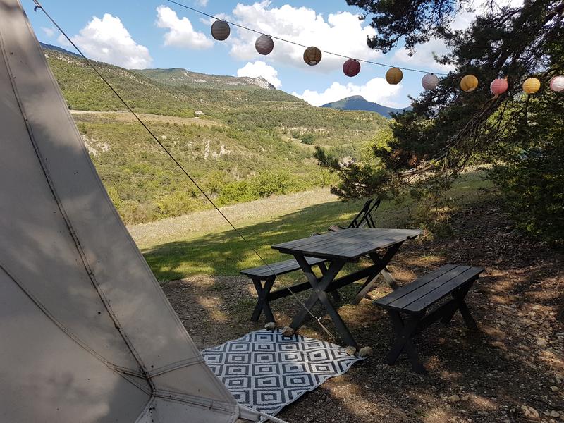 Camping - La Ferme de Clareau-La Motte Chalancon