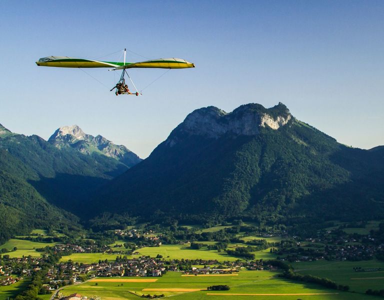 Annecy Deltaplane Col de la Forclaz Doussard