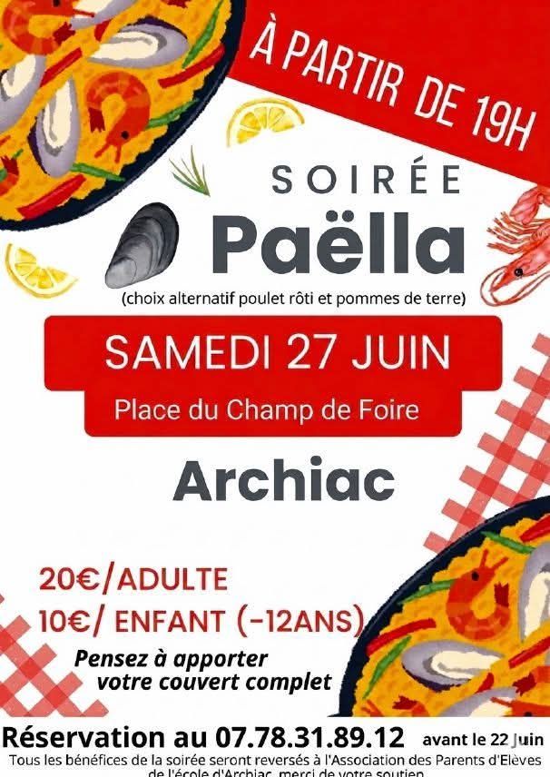 Soirée Paëlla
