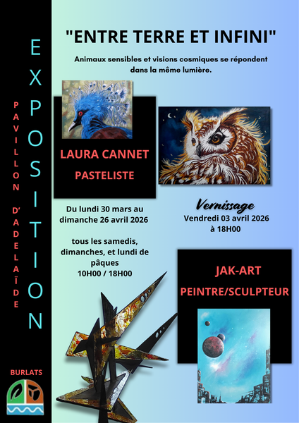 Exposition Laura Cannet et Jak-Art