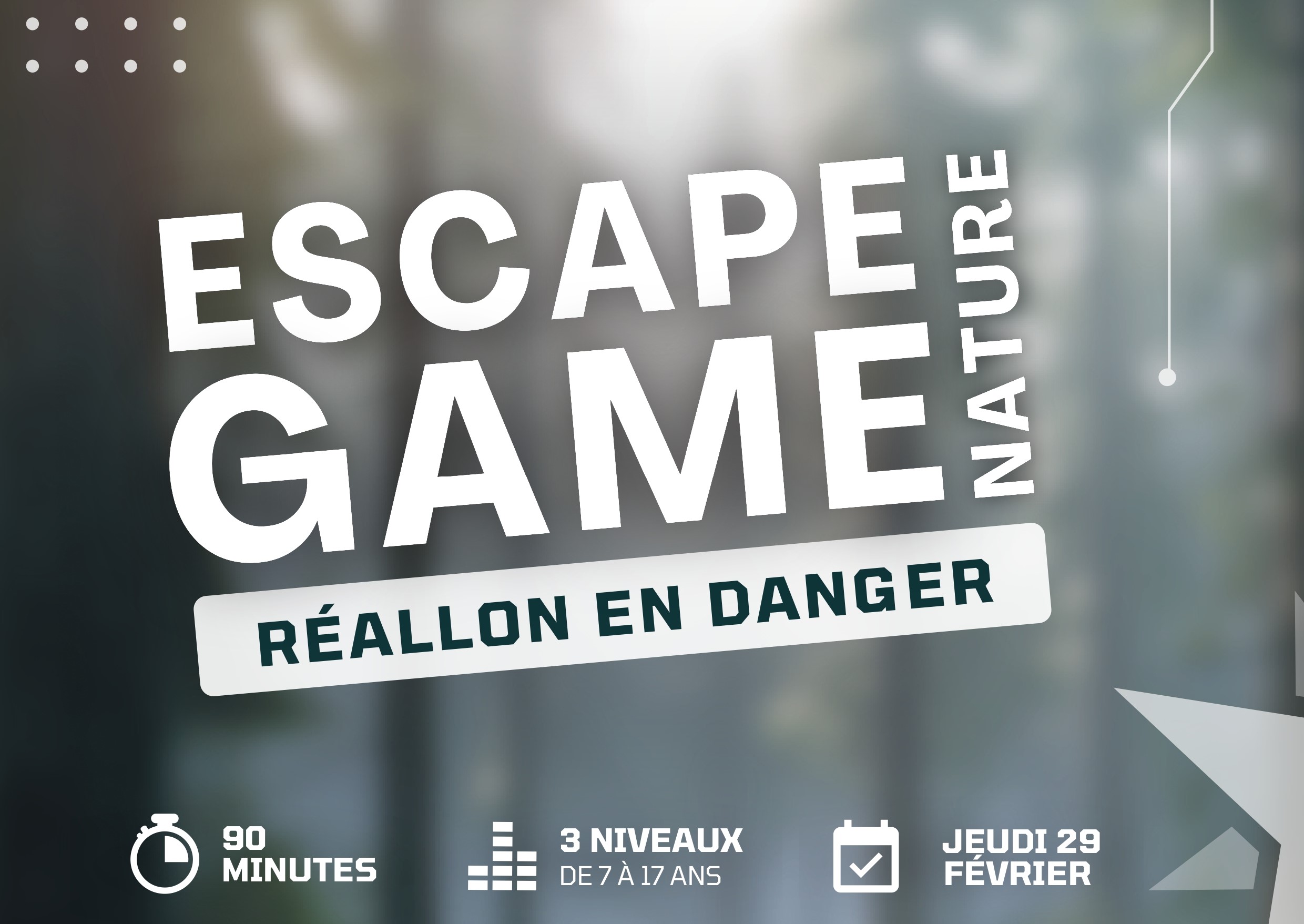 Escape Game Nature - Réallon en Danger