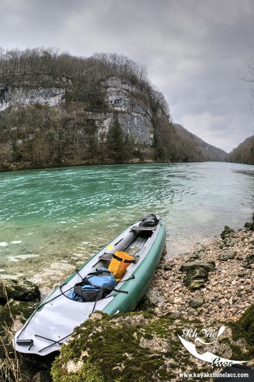 Canoë kayak avec Randovive : les carrières de Pierre Blanche