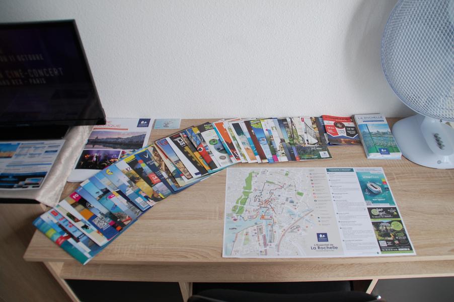 De la documentation touristique.