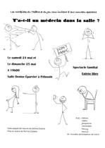 Théâtre “Y a t il un médecin dans la salle ?”_Pélussin