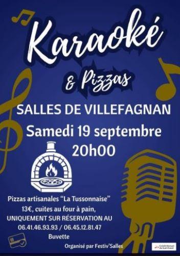 karaoké et pizzas