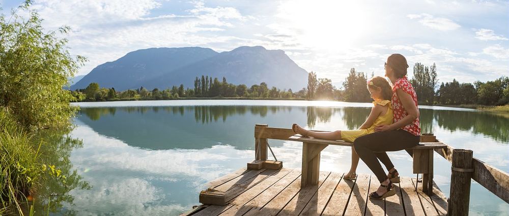 Ponton lac saint andré
