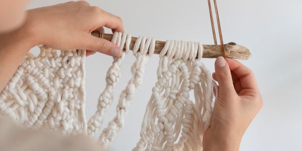 Stage de Macramé à Beauséjour !