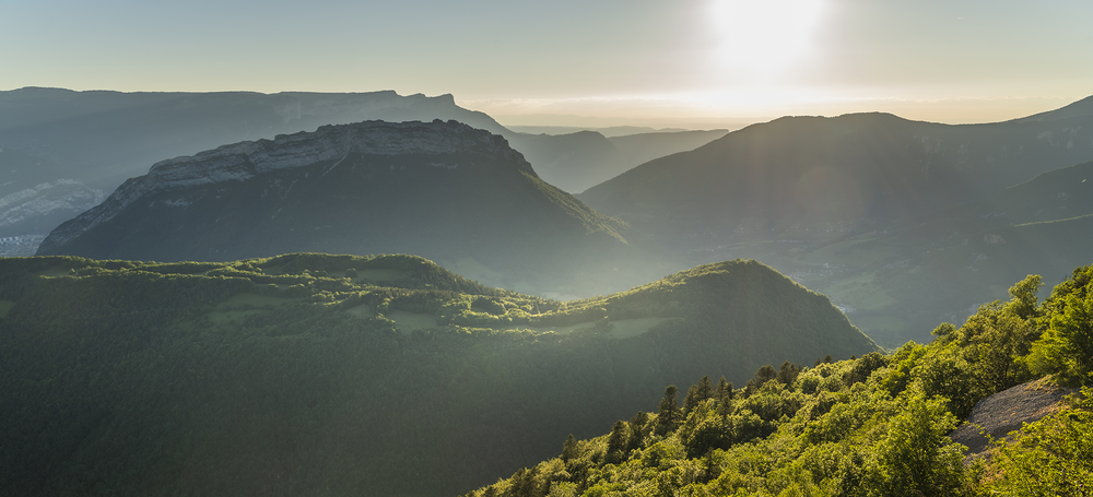 Les crêtes et le fort du St Eynard depuis le Col de Vence_Le Sappey-en-Chartreuse