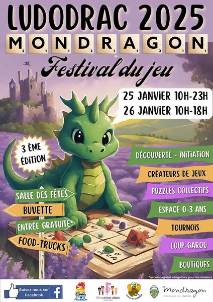 Ludodrac 2024 : festival du jeu>