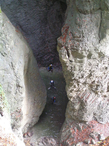 Canyoning avec un guide