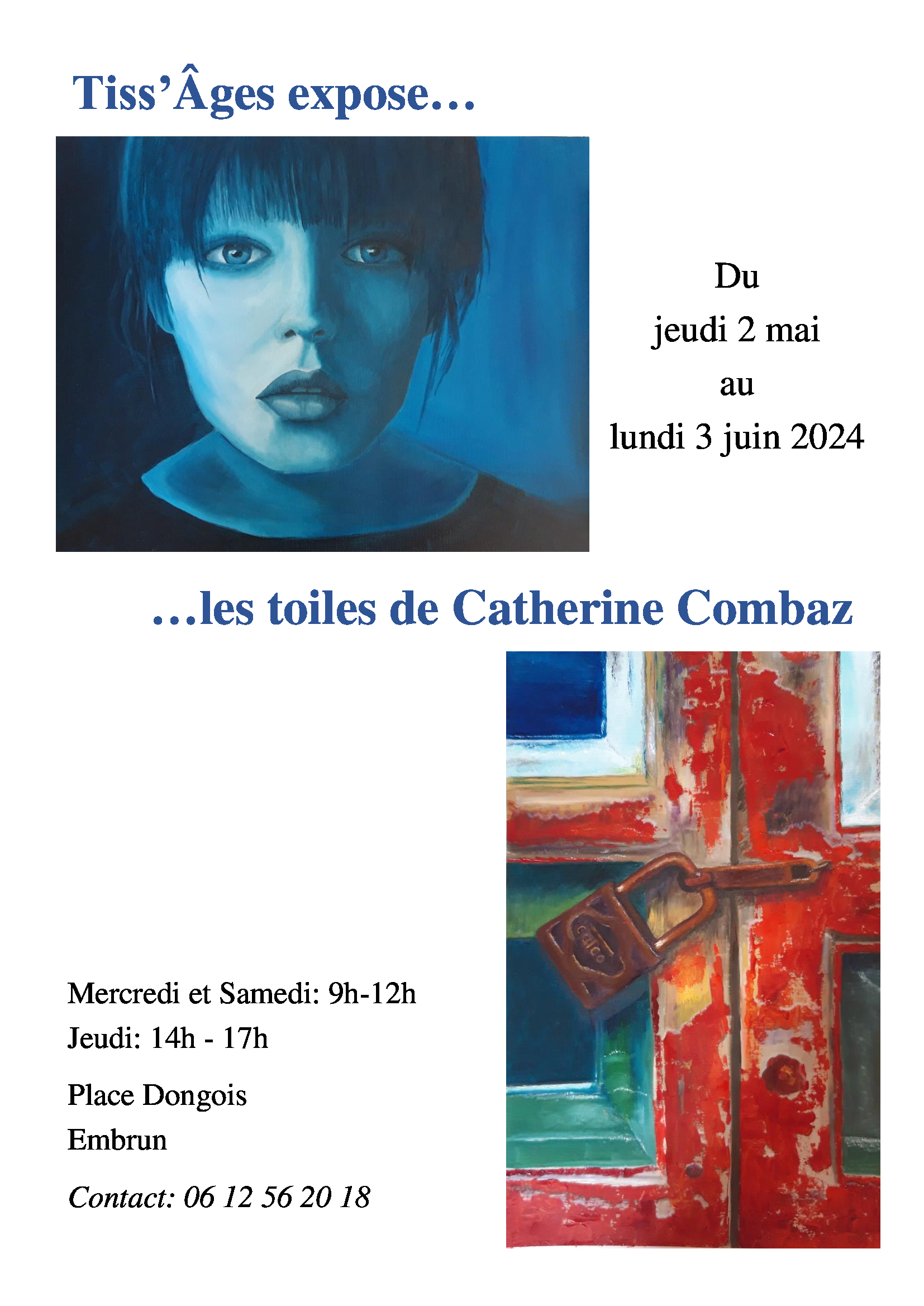 Affiche Catherine Combaz