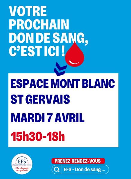 Don du Sang_Saint-Gervais-les-Bains