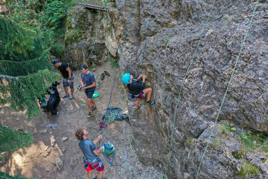 Escalade à Notre Dame du Pré