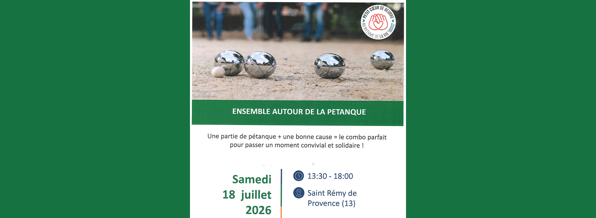 Ensemble autour de la pétanque