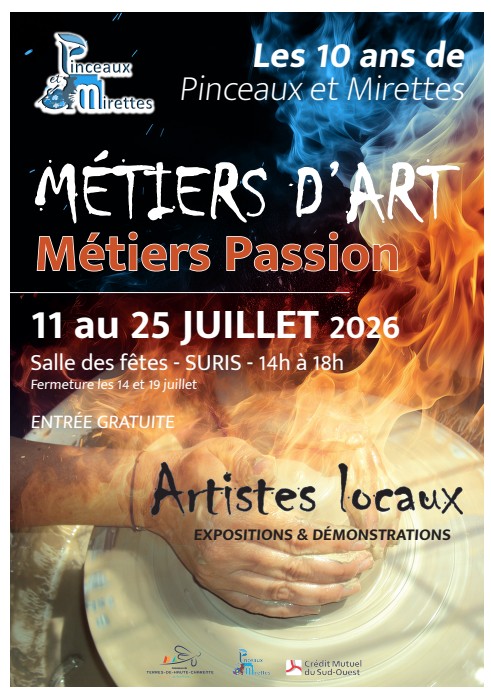 EXPOSITION "Métiers d'Art, Métiers Passion"