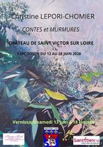 Exposition Contes et Murmures_Saint-Victor sur Loire