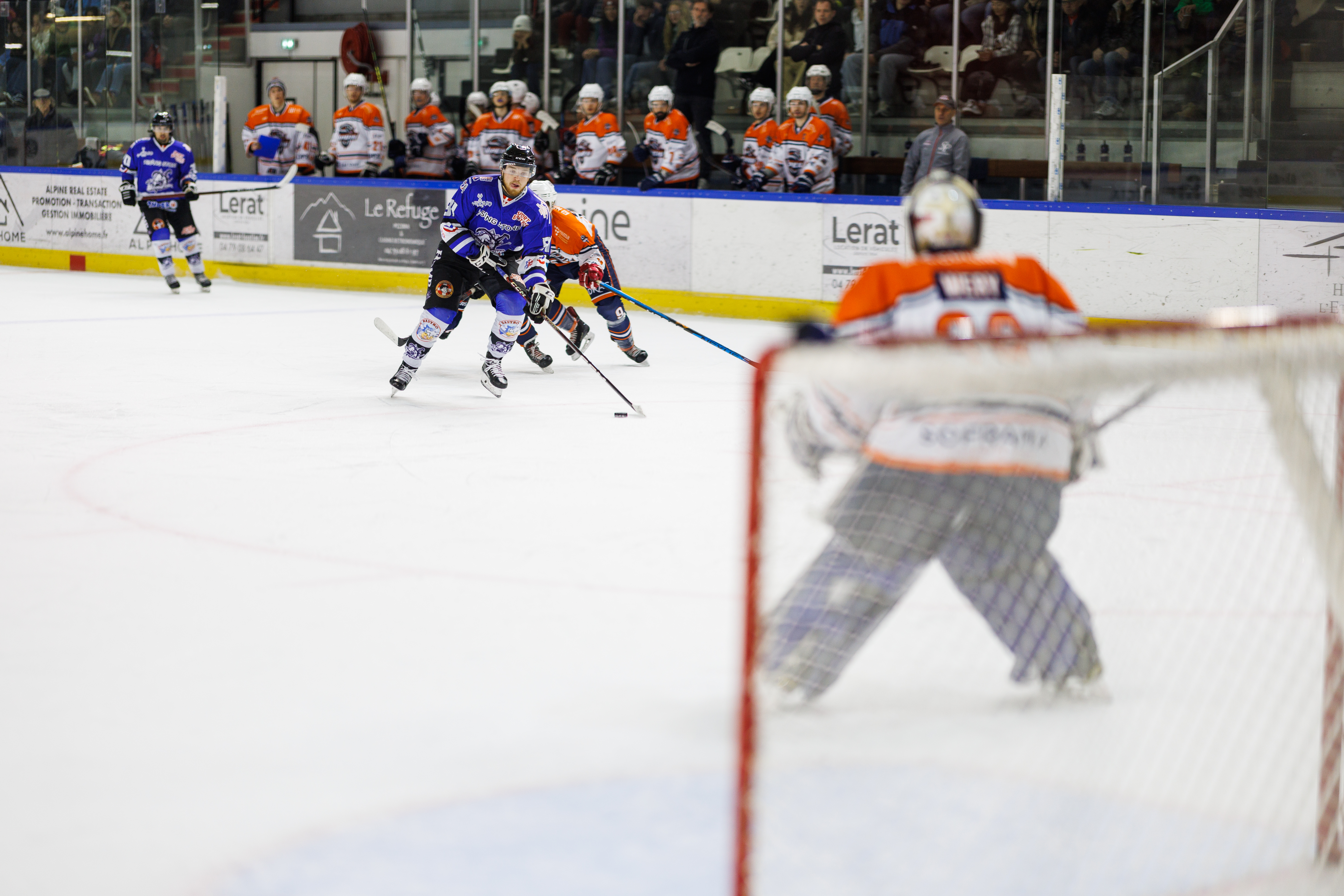 Match de hockey sur glace_Les Allues