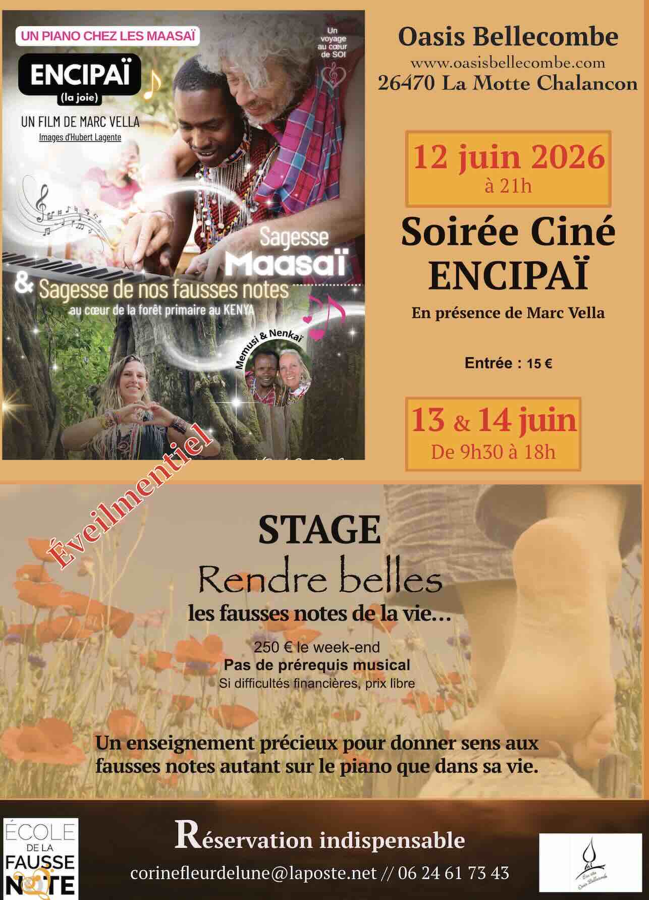 Projection de cinéma et rencontre avec le réalisateur- Encipaï