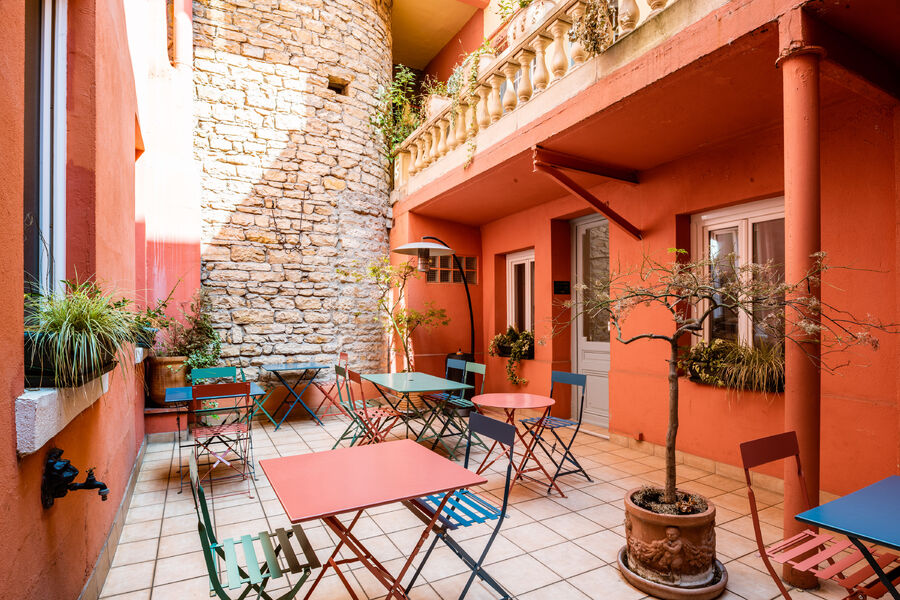 Hôtel Au Patio Morand - Le patio