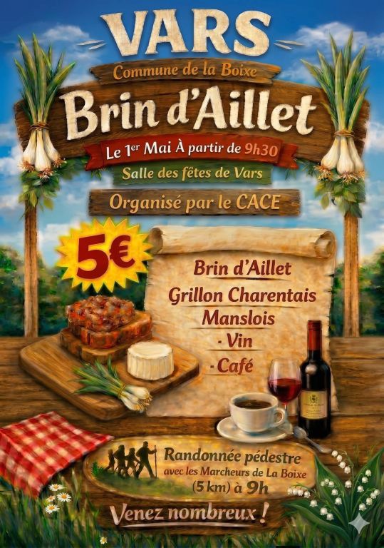 Brin d'aillet et balade