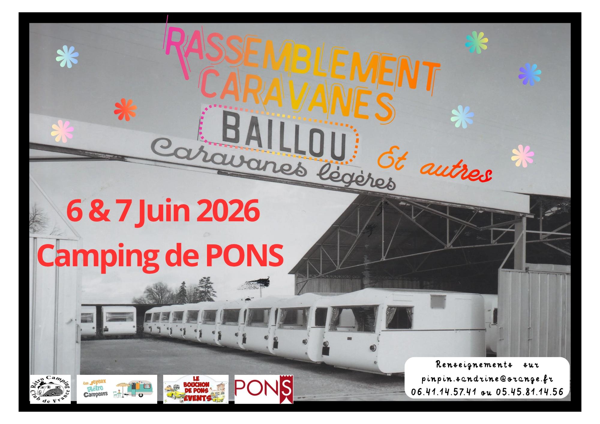 Rassemblement Caravanes Baillou et autres