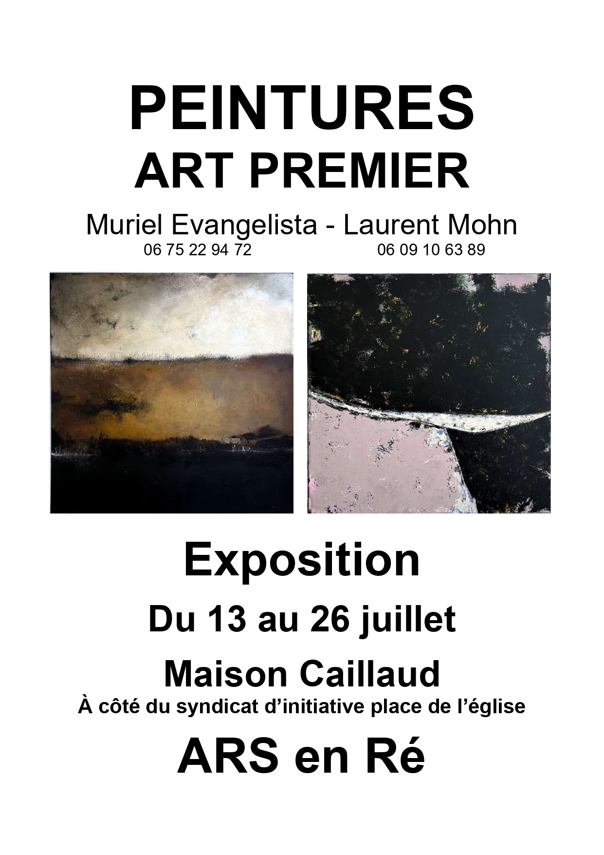 Exposition « Art Premier » - Peintures
