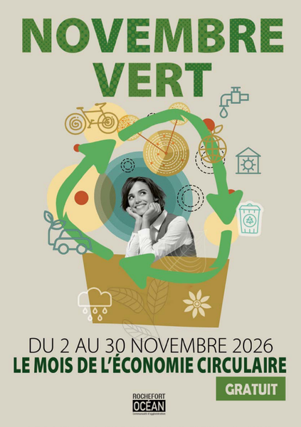 Novembre Vert 2026 - le mois de l'Economie Circulaire