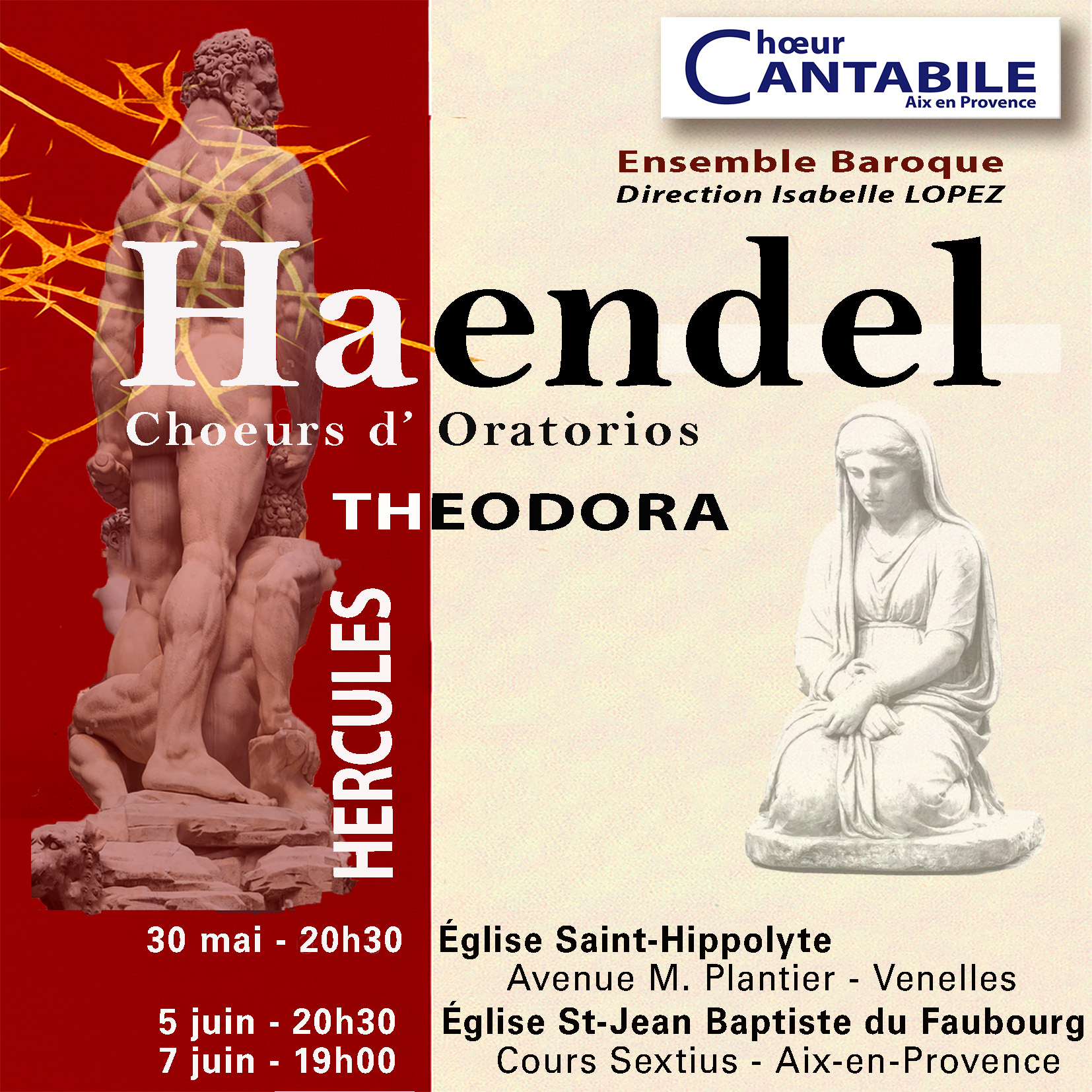 "Haendel" Chœurs d'Oratorios