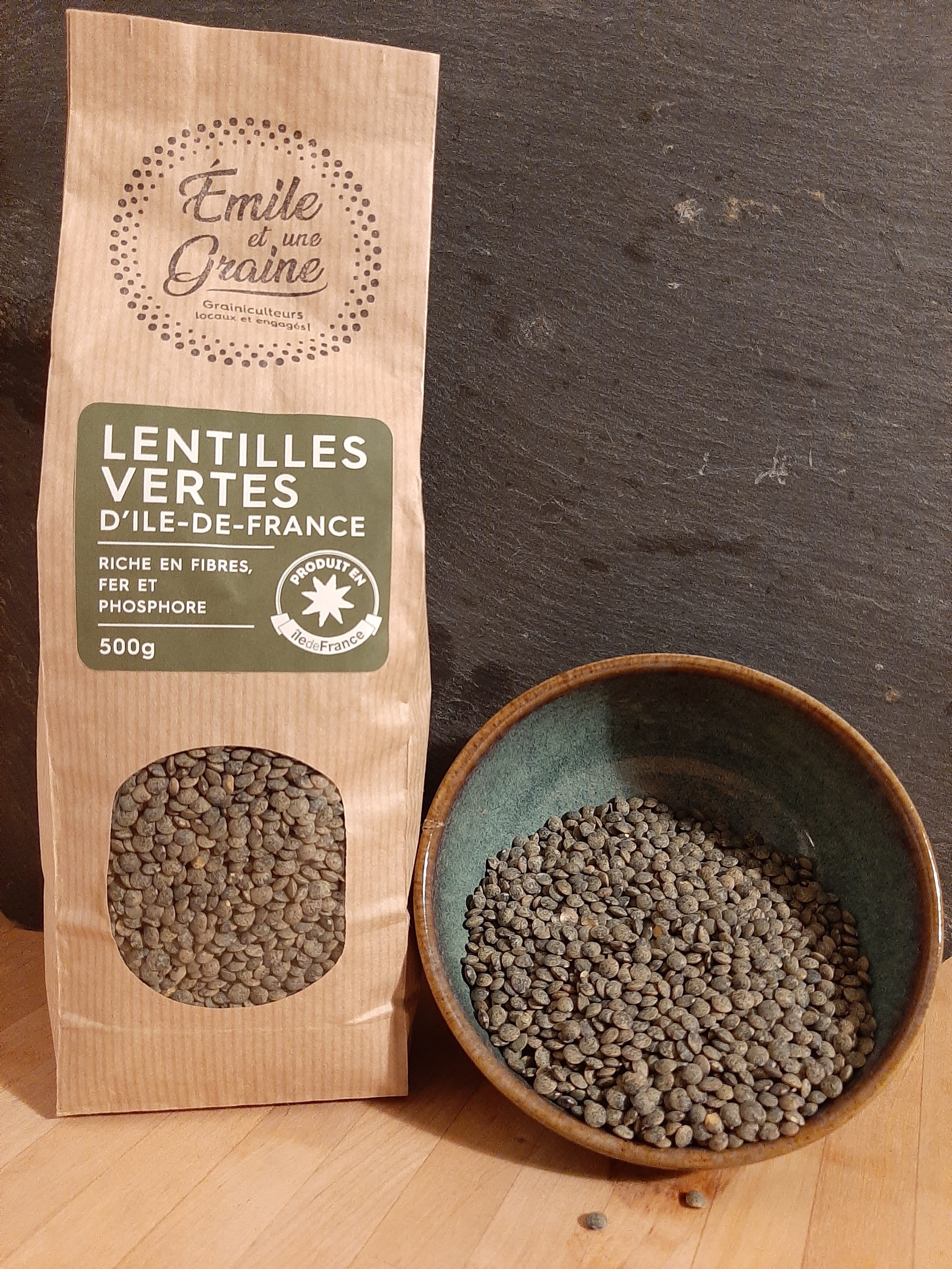 Lentilles vertes