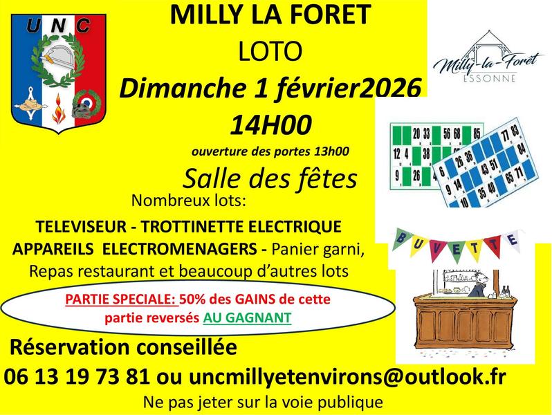 Loto - Milly-la-Forêt