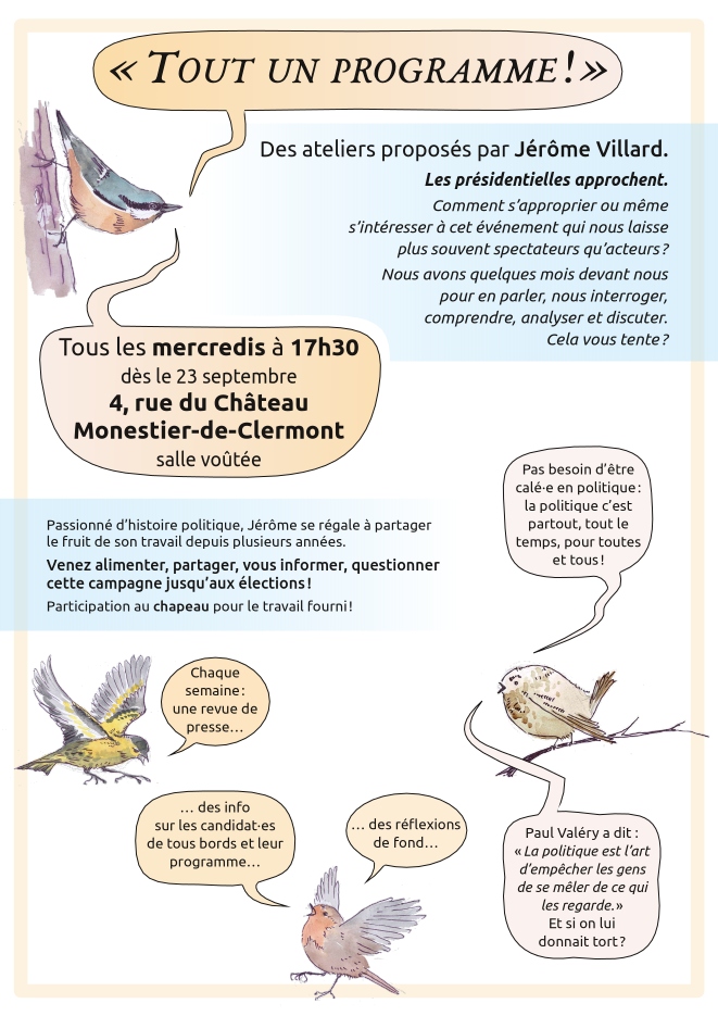 Affiche Tout un programme