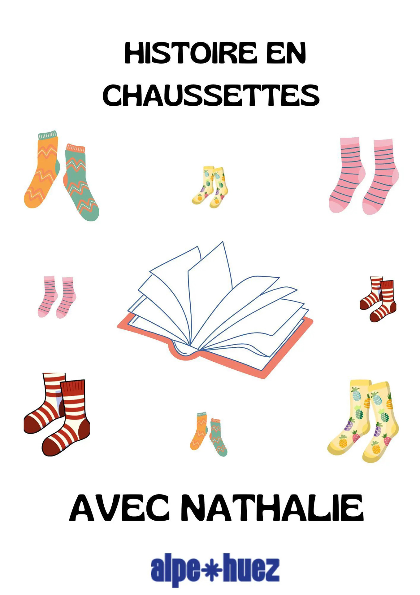 Histoires en chaussettes avec Nathalie