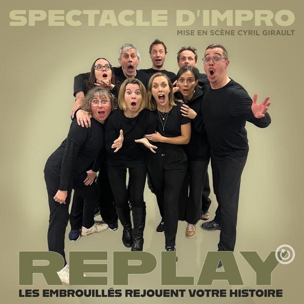 le mercredi IMPRO de février avec LES EMBROUILLES à L