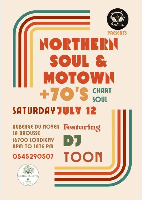 Northern Soul and Motown + 70's chart soul_Londigny