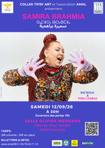 Affiche Concert Samira Brahmia