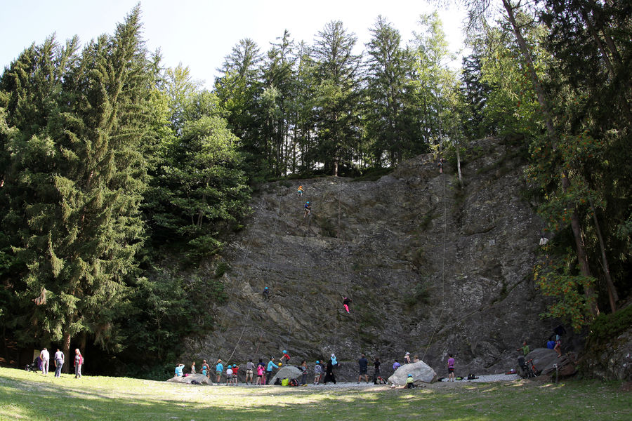 Escalade aux Chavants