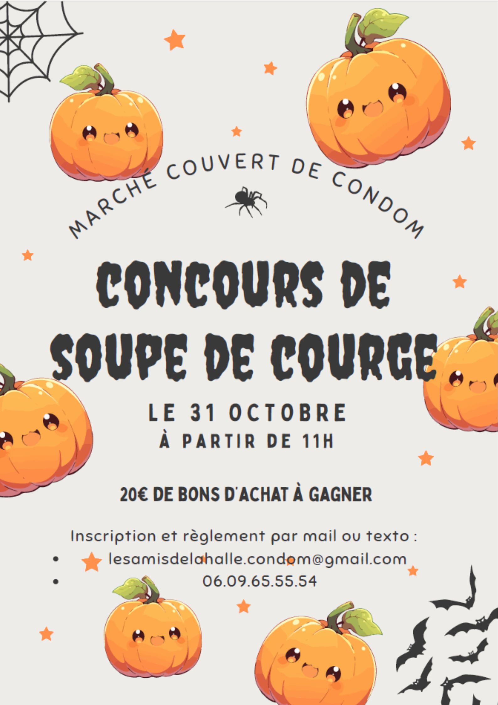 Halloween s'invite au marché couvert_Condom