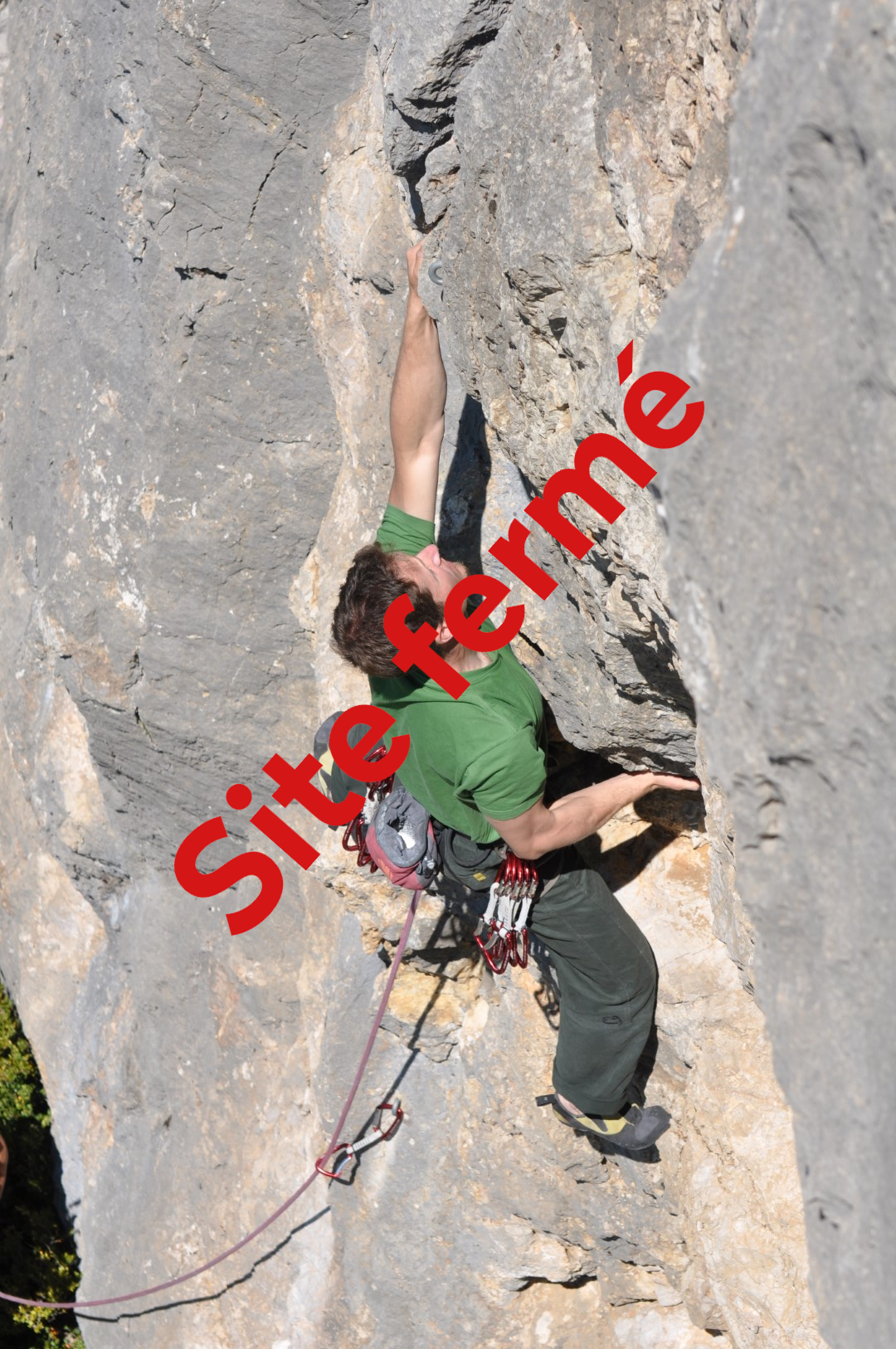Site fermé