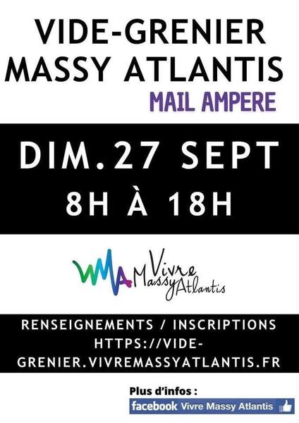 VIDE-GRENIER – MASSY ATLANTIS 