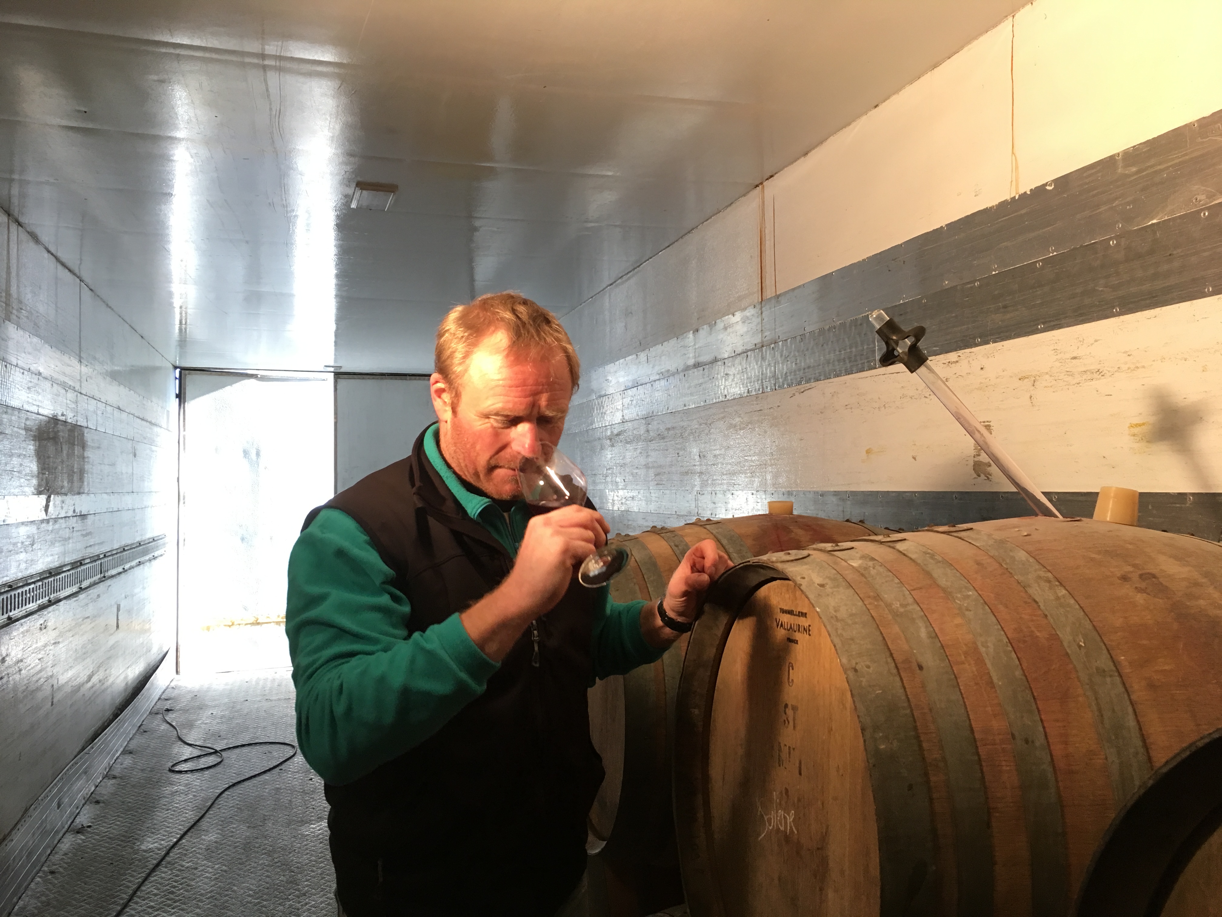 dégustation au coeur des tonneaux Domaine Lionel Brenier - Epinouze