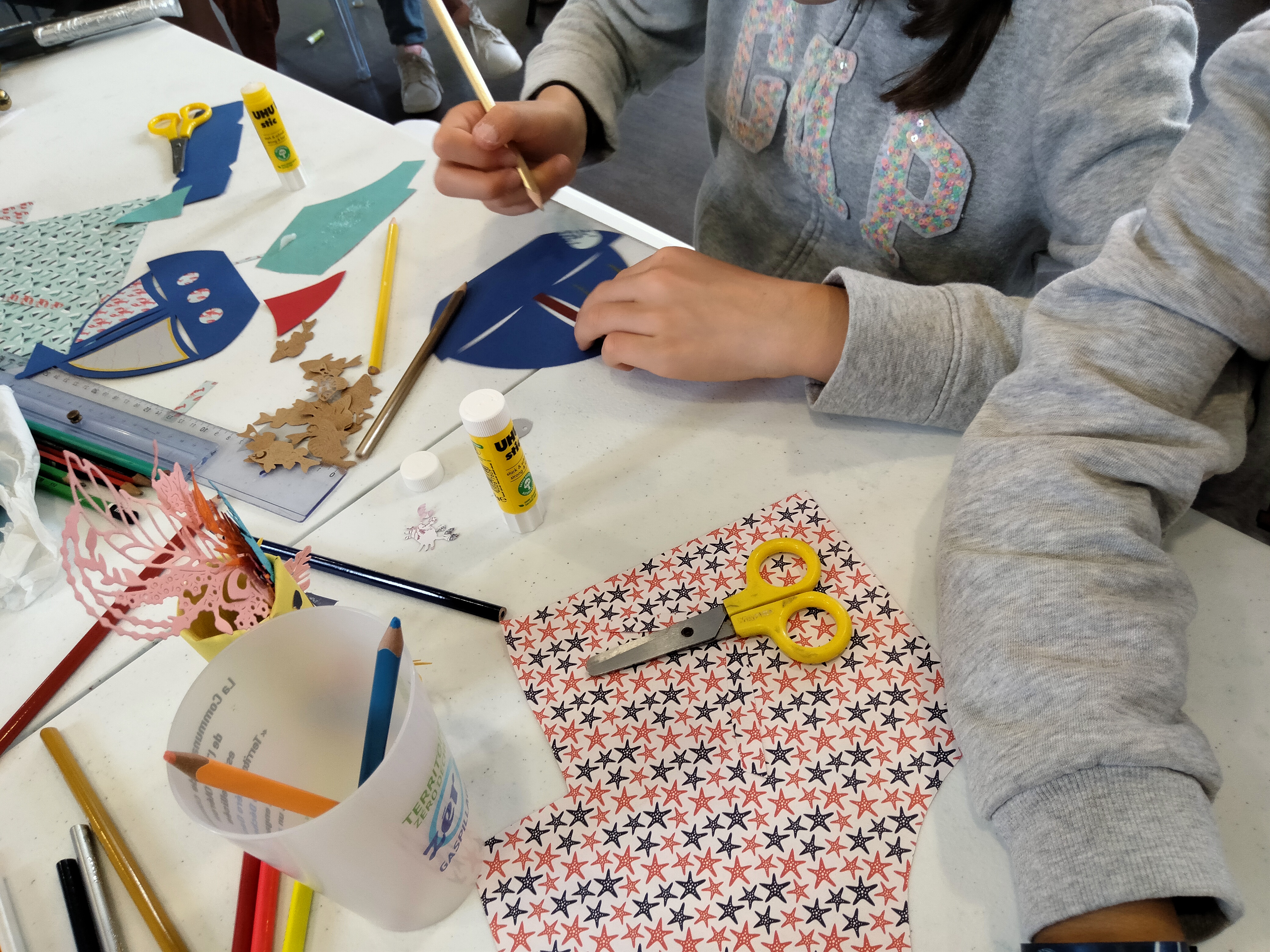 Atelier Découp'Art, découverte et techniques scrapbooking