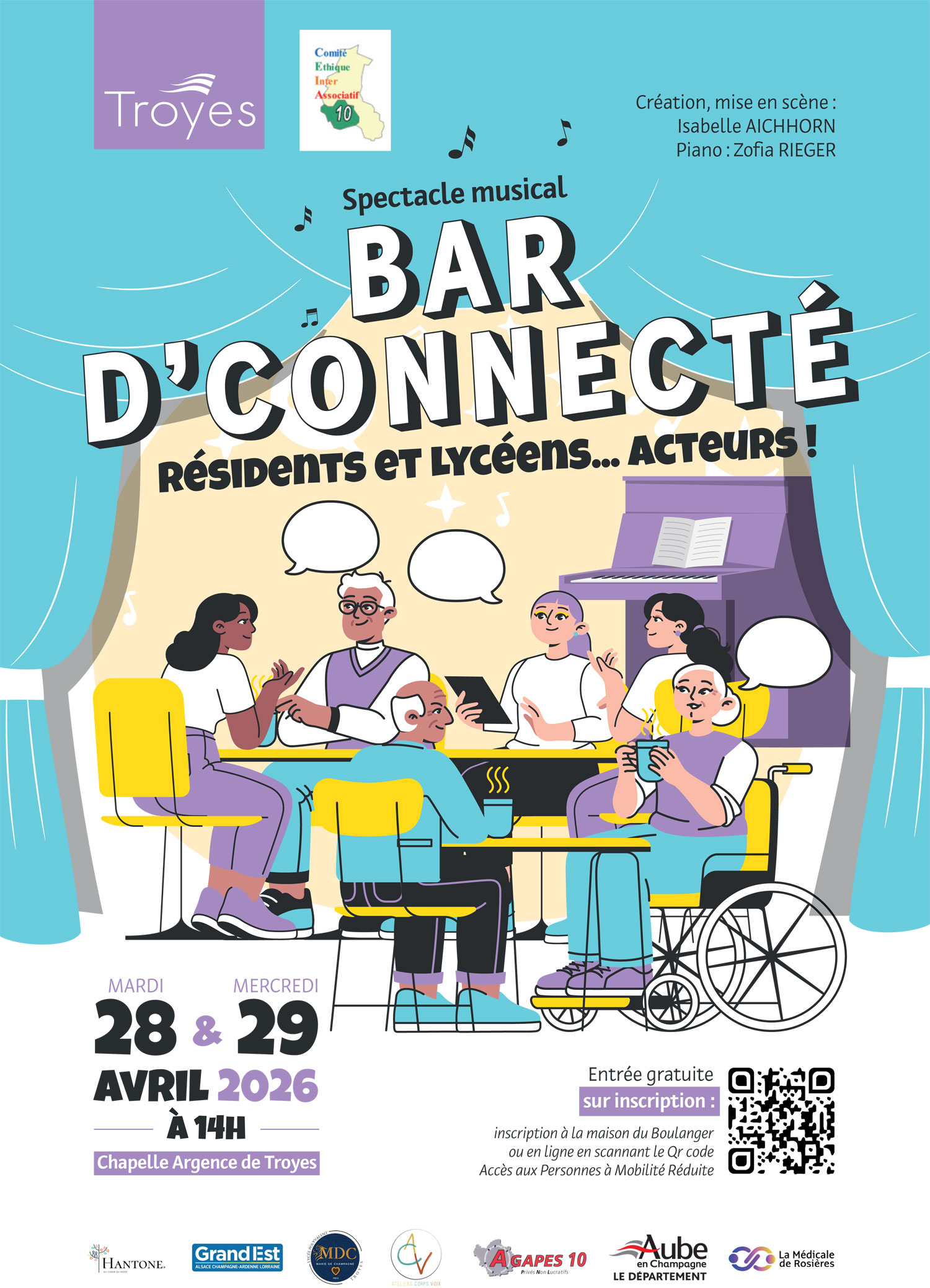 Spectacle musical “Bar D’connecté”