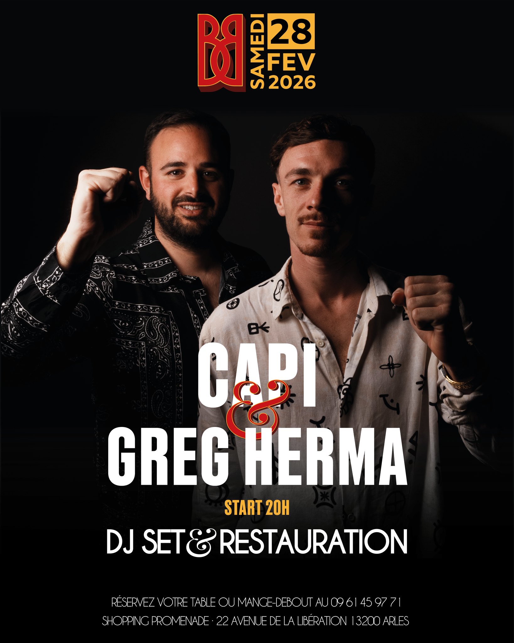 Capi & Greg Herma débarquent au BB