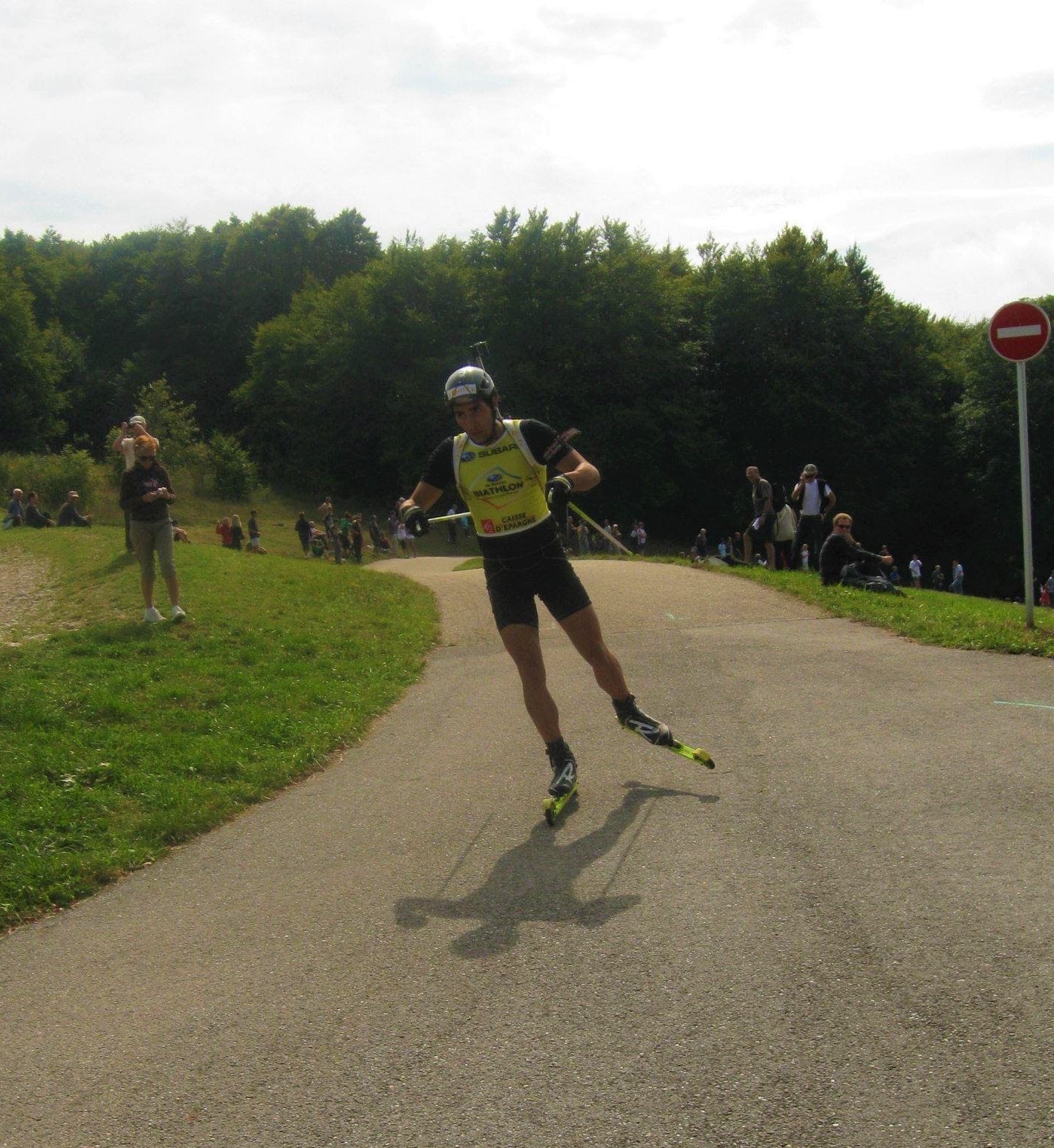 U15 French summer biathlon championship in Les Plans d'Hotonnes