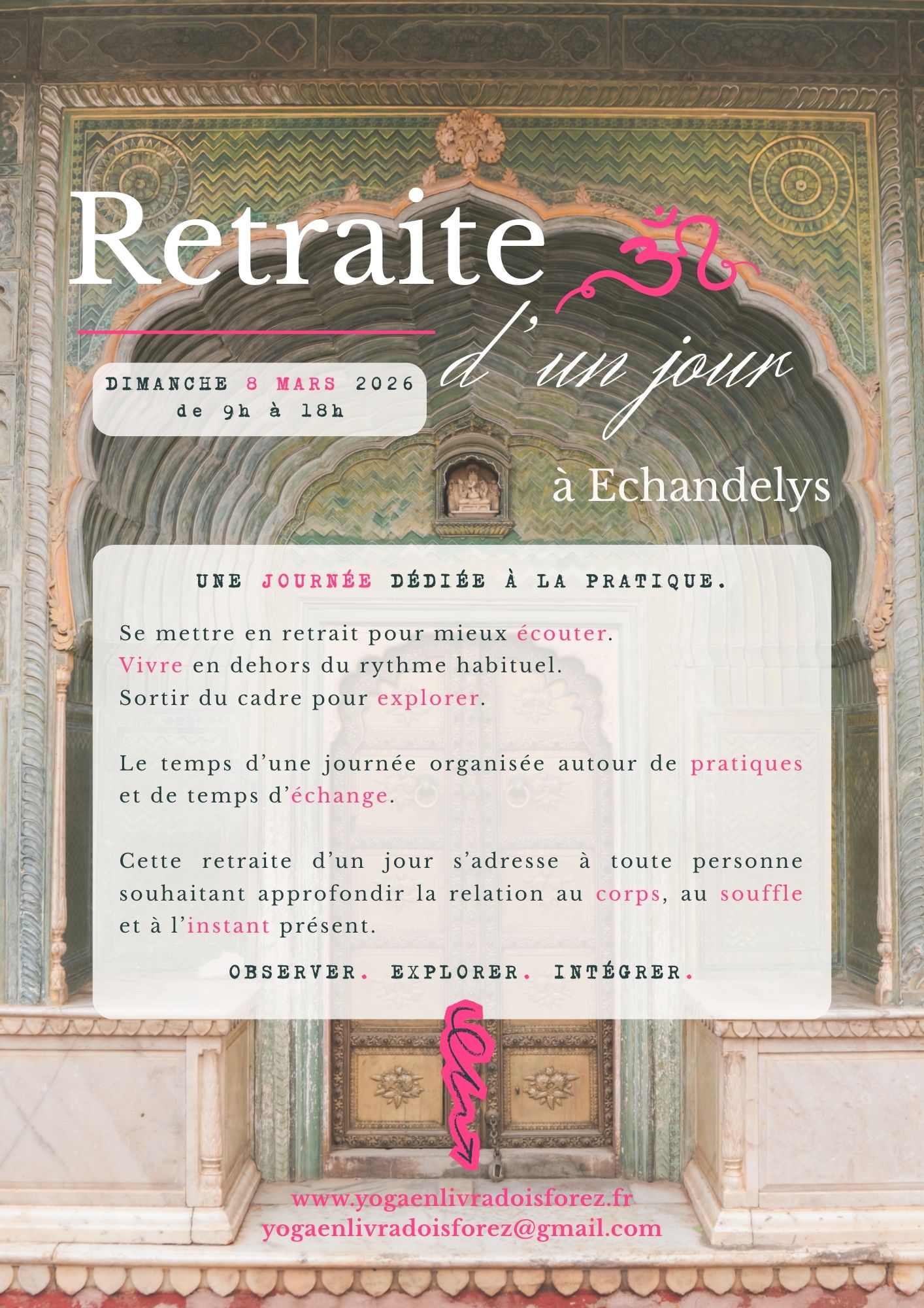 Retraite d&rsquo;un jour // Échandelys